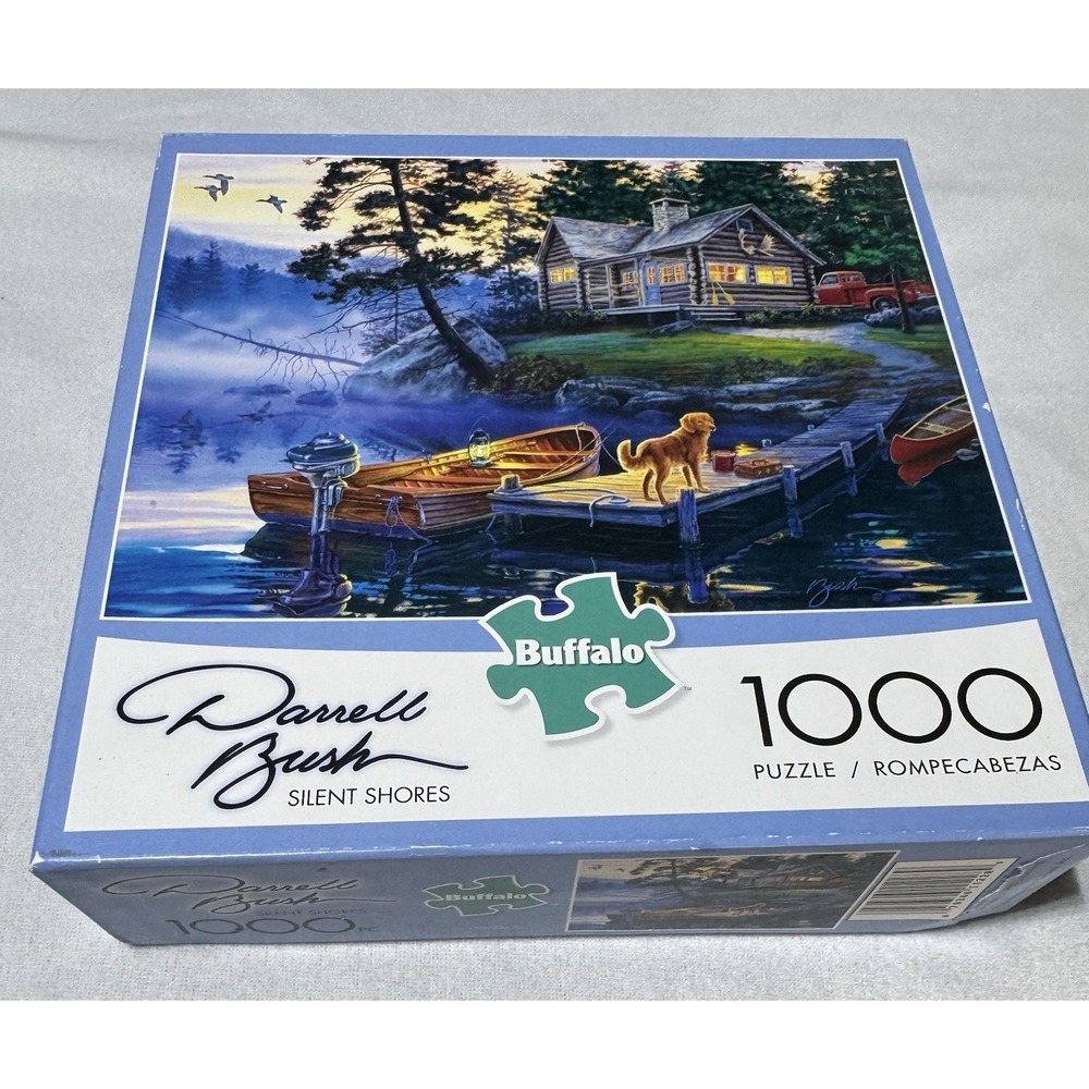 Darrell Bush Loon Lake 1000 PC Puzzle Brand New Buffalo Games
